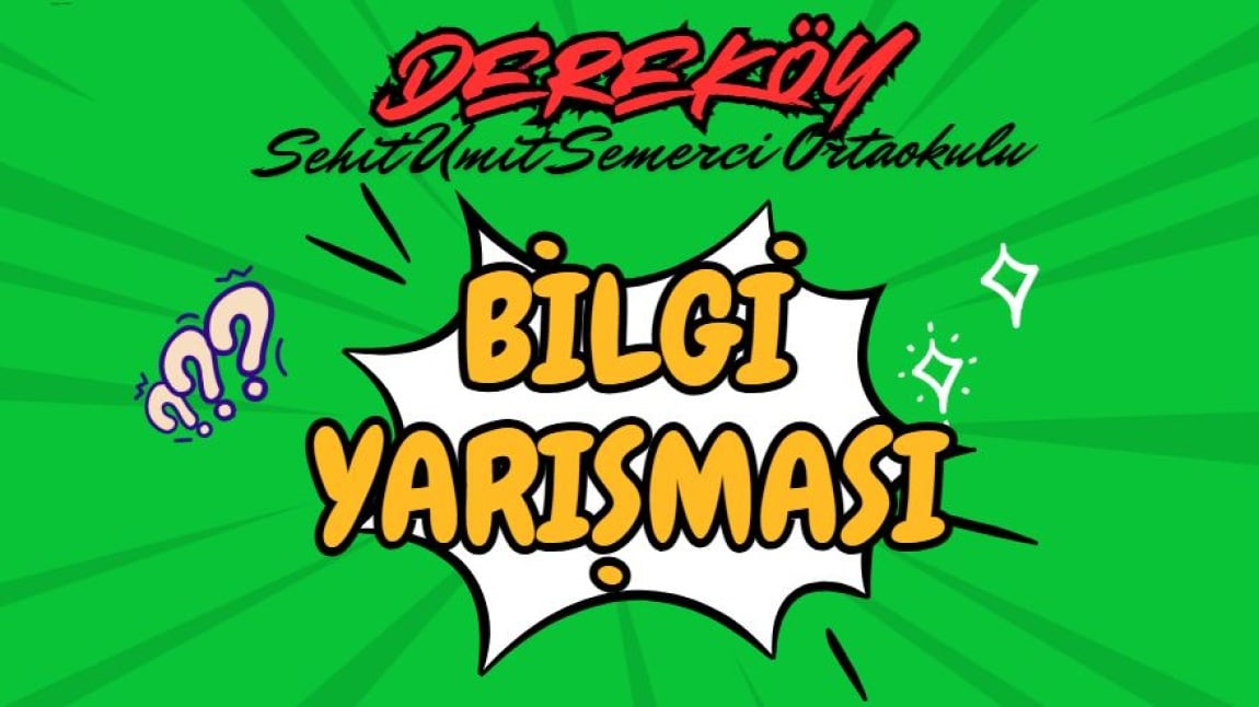 Sınıflar Arası Bilgi Yarışması (Dönem Sonu Faaliyet Haftası Etkinlikleri)